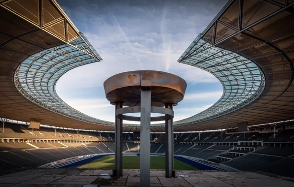 Stadium, architecture, Berlin Olympic