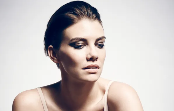 Background, model, portrait, makeup, actress, brunette, hairstyle, beauty