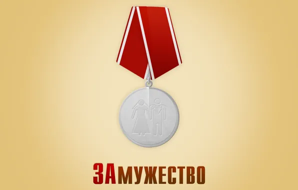Award, medal, order, marriage, for courage