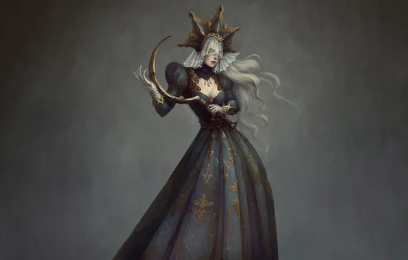 Dark, Dress, Death, Fantasy, Art, Woman, Horror, Death