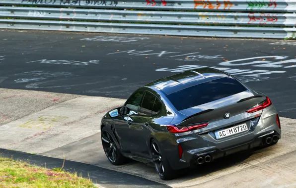 Picture coupe, BMW, the fence, Gran Coupe, AC Schnitzer, on the track, 2020, BMW M8