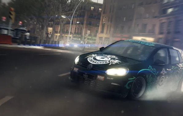 Volkswagen, race, GRID2