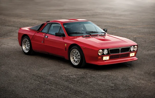 Picture Lancia, Rally, 1984, headlights, Lancia Rall Stradale 037 Stradale