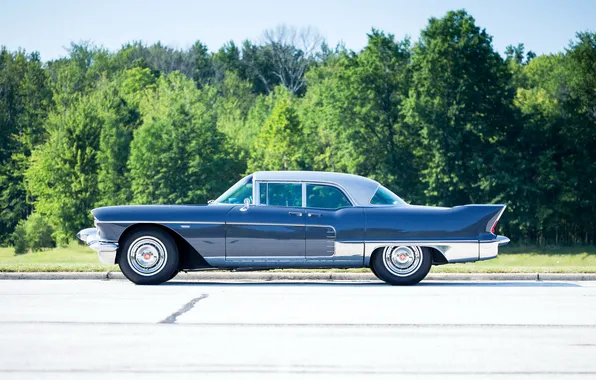 Cadillac, retro cars, 1958, Brougham, Cadillac Eldorado, retro cars, Cadillac Eldorado Brougham