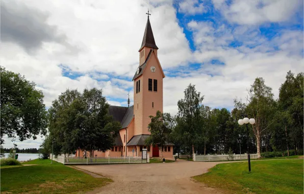 Picture Church, Sweden, Arjeplog, Arjeplog
