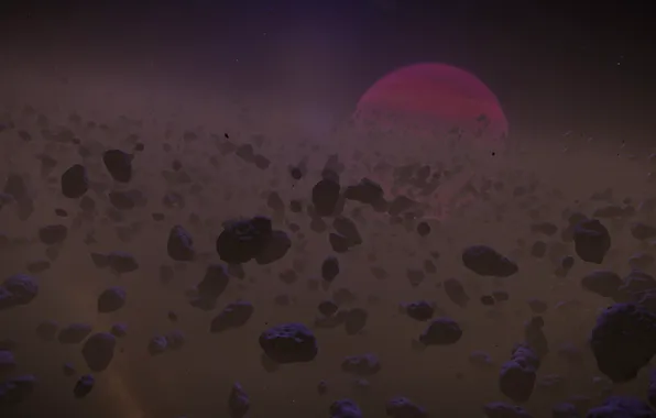 The game, Elite: Dangerous, Brown Dwarf, Asteroid Belt
