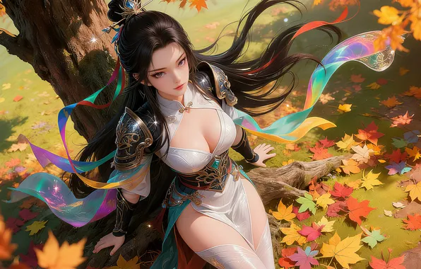 Picture girl, beautiful, asian, ai art