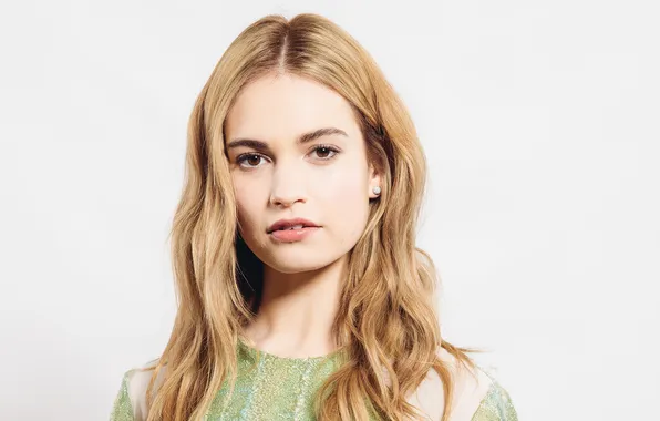 Picture model, portrait, actress, photographer, Lily James, Lily James, Casey Curry