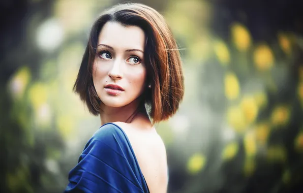 Picture portrait, the beauty, Polina