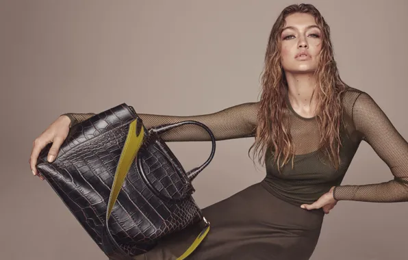 Model, bag, Gigi Hadid, Gigi Hadid