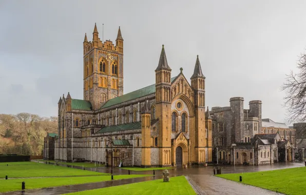 Picture England, temple, the monastery, Buckfast Abbey