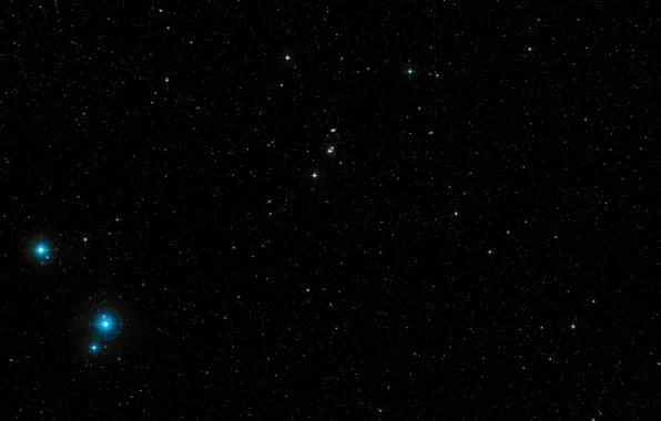 Field of view, NGC 7173, Constellation Fish Austrinus, Hickson Compact Group 90