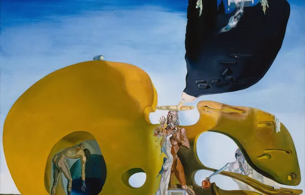 Surrealism, picture, Salvador Dali, Salvador Dali, The Birth Of Fluid Desires