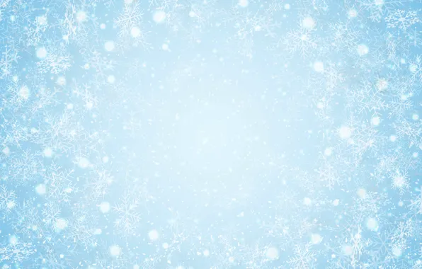 Picture winter, snow, snowflakes, background, Christmas, blue, winter, background