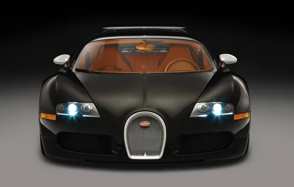 2008, Bugatti, Veyron, Black Blood