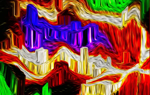 Picture pattern, paint, color, the volume