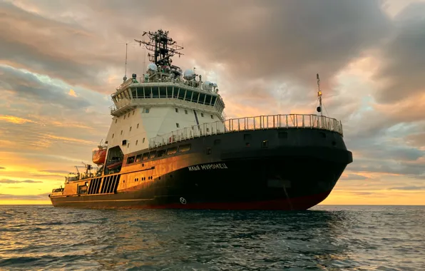 Wallpaper Ilya Muromets, ship, icebreaker