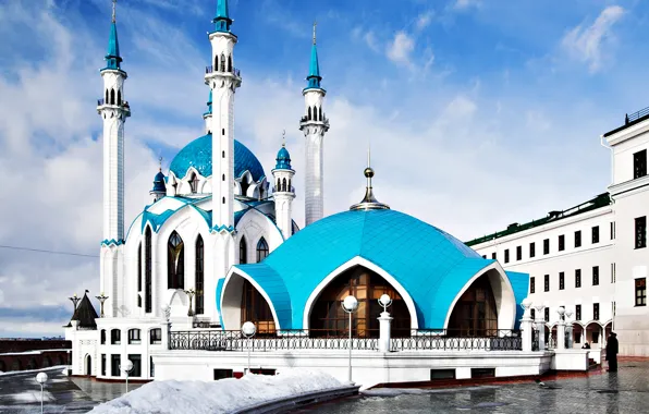 Picture area, mosque, Kazan