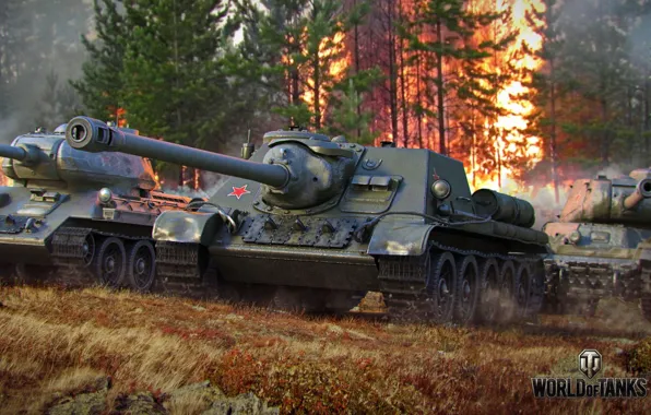 Tank, USSR, USSR, tanks, WoT, World of tanks, SU-122, tank