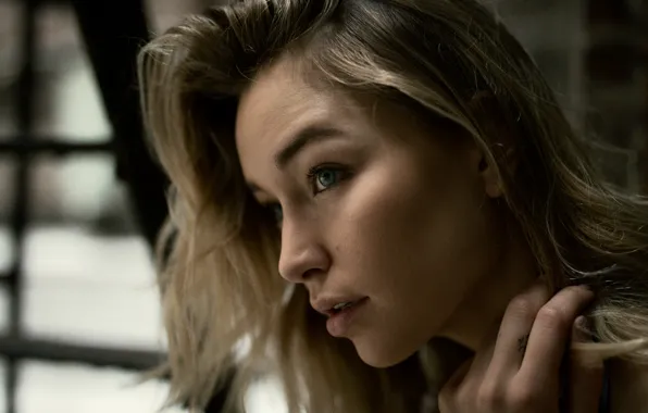 Picture face, hair, profile, Jocelyn