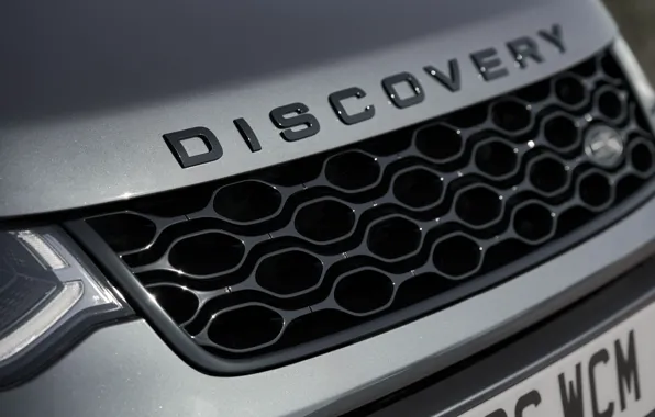 The inscription, logo, Land Rover, Discovery, discovery, Land Rover Discovery Sport HSE