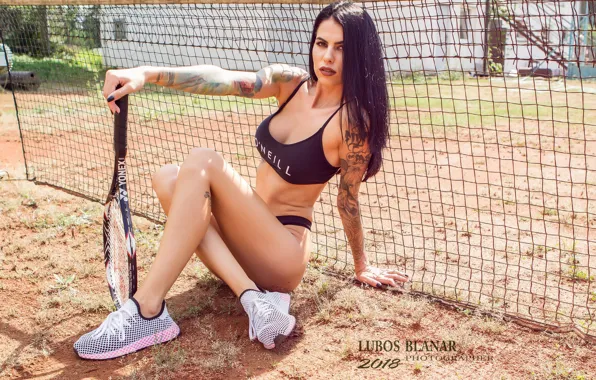 Look, the sun, pose, mesh, model, panties, makeup, figure