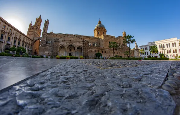 Italy, Cathedral, Sicily, Palermo