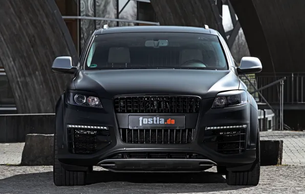 Audi, TDI, 2012, front view, V12, Quattro, SUV, Audi Q7