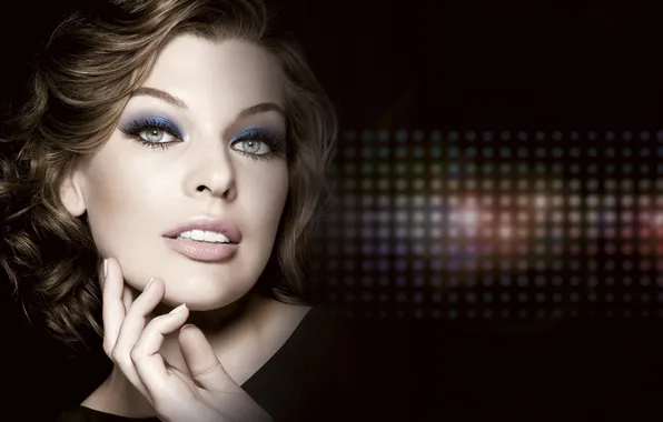 Picture look, face, actress, Milla Jovovich