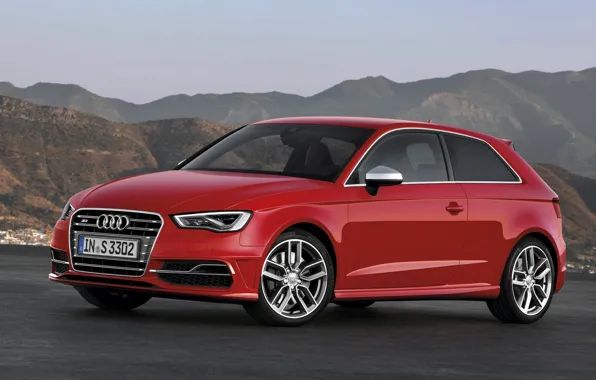 Picture Audi, Audi, Red, Machine, Red, Car, Car, Wallpapers