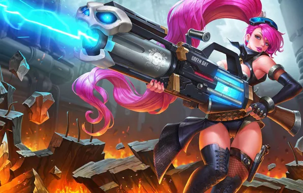 Girl, weapons, the game, gun, King of Glory, The king of glory