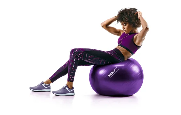 Fitness, leggings, pilates, exercise ball