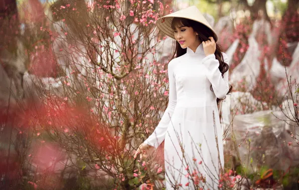 Summer, girl, style, Asian