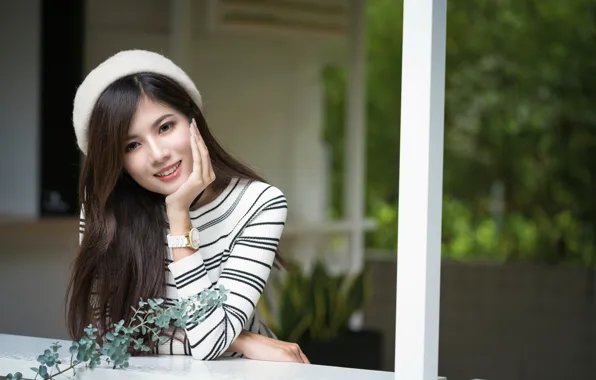 Look, girl, Asian, cutie, takes