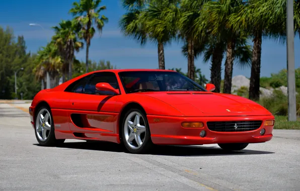 Picture Ferrari, supercar, Ferrari, GTS, F355, 1994