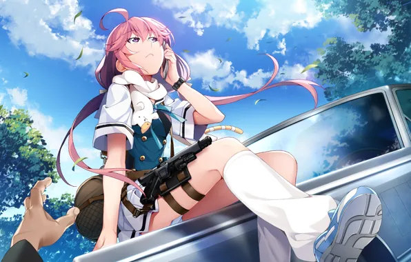 Machine, girl, anime, Grisaia: Phantom Trigger