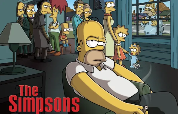 Picture parody, Simpsons, characters