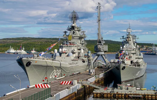 Cruiser, Peter The Great, Marshal Ustinov