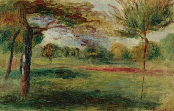 Picture, LANDSCAPE, Pierre Auguste Renoir, Pierre Auguste Renoir