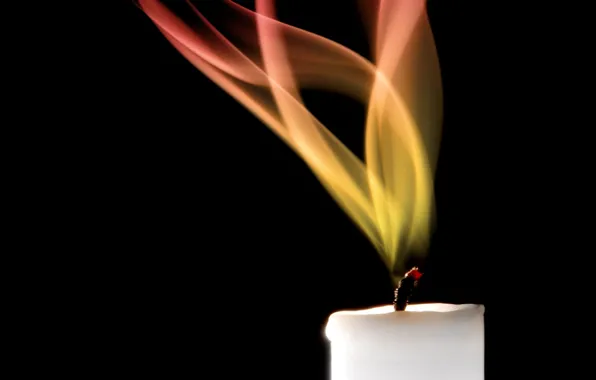 Fire, flame, candle