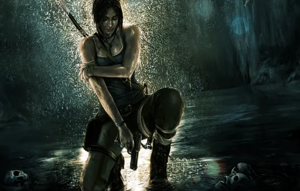 Picture girl, Tomb Raider, Lara Croft