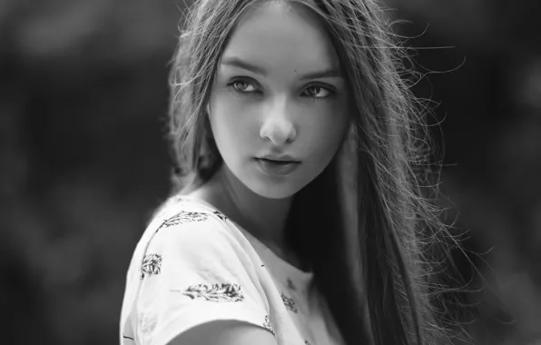 Look, girl, portrait