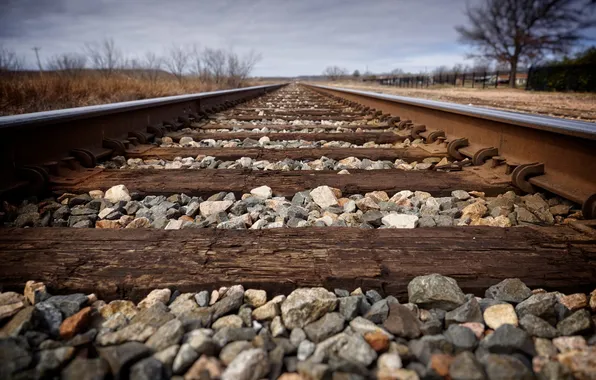 Picture perspective, railroad, sleepers
