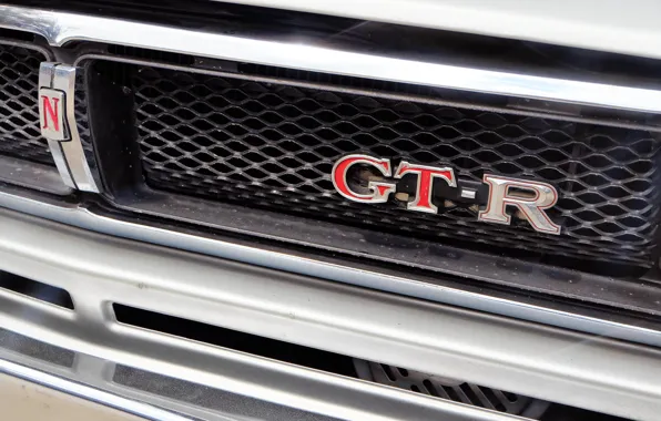 Machine, Logo, Grille, Nissan, Nissan, Logo, Car, 2000