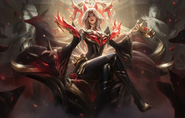 MAG, League of Legends, Ahri, LOL, League Of Legends, Wizard, LOL, Ari