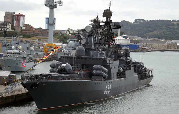 Picture large, Russia, anti-submarine ship, fleet, Admiral Chabanenko, North