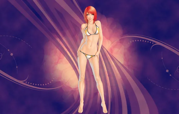 Girl, anime, violet