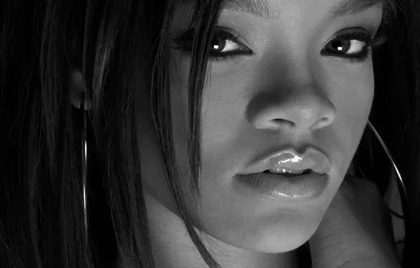 Picture Rihanna, face, singer, actress