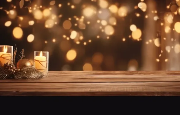 Light, lights, glare, lights, Board, texture, candles, ball