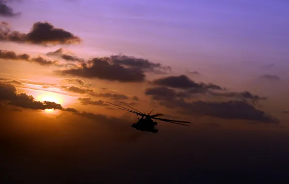 The sky, sunset, spinner, beautiful